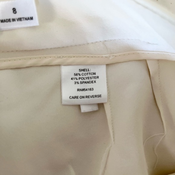 Calvin Klein White Jeans | Dress Pants | Classy Jeans | Skinny/ Straight Leg | - Picture 9 of 9